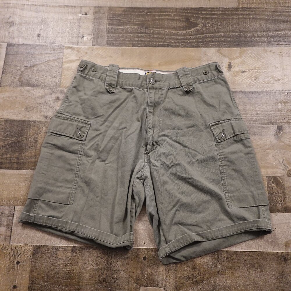 DEX 1963 Co Men's Cargo Shorts – Olive Green,‎ Size 34